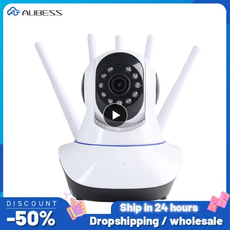 

720p Baby Monitor Remote Monitoring Ip Camera Night Vision Wireless Surveillance Camera Smart Home 5 Antenna Two-way Voice Call