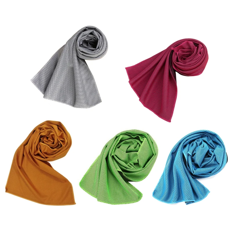 

Y1QE Cold Towel, Travel Towel, Swimming Towel, Fast Drying, Super Absorbent, Ultra Compact for Camping Gym Beach or Swimming