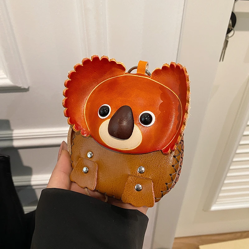 Забавная кукла-дракон ключ от машины игривый держатель ключей забавный кошелек