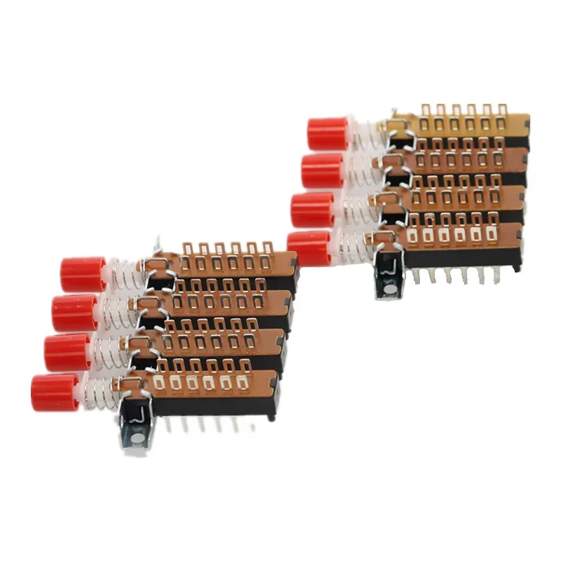 

Кнопочные переключатели 4P2T 2 шт