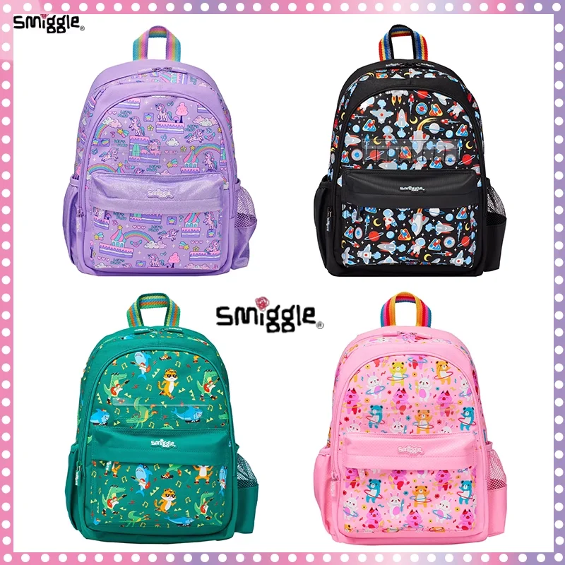 Новый австралийский рюкзак Smiggle оригинальный детский школьный с мультяшным