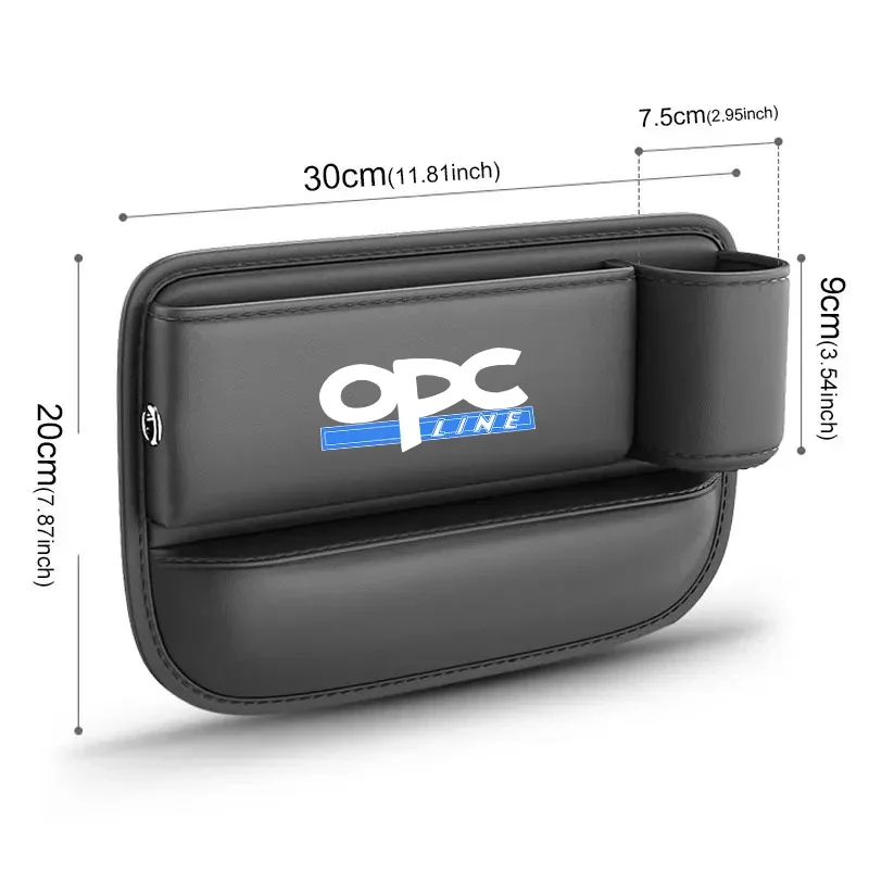 1/2 шт. автомобильный кожаный многофункциональный ящик для хранения органайзер