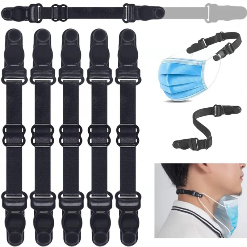 

Mask Extender Strap,Ear Savers for Masks,Hook Adjustable for Extending Masks Buckle Ear Protectors,Mask Straps for Back of Head