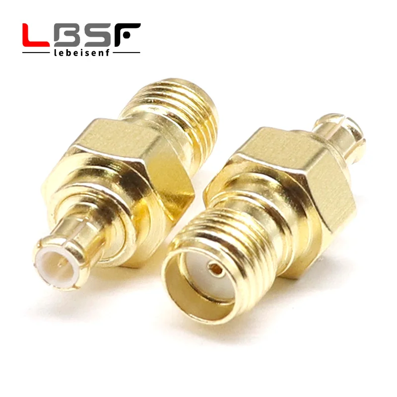 RF MCX-J/SMA-K коаксиальный 50 ohm коннектор высокочастотный MCX male к SMA female адаптер