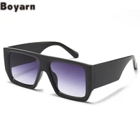 boyarn oculos uv400 shades narrow sunglasses womens luxury brand design street photos ins glasses model square modern s