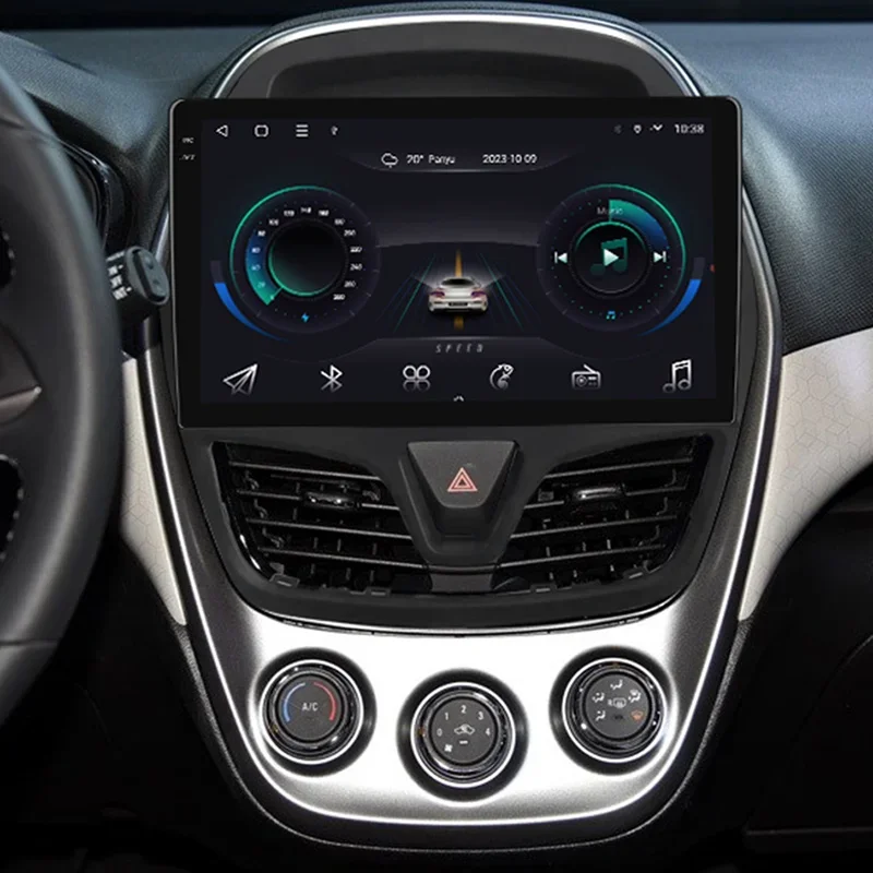 JIUYIN Android 12 для Chevrolet Spark Beat 2015-2020 автомобильное радио стерео дисплей