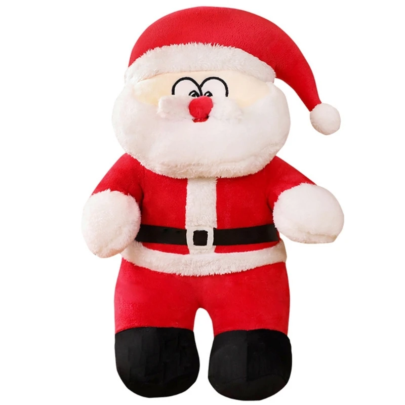 

Lovely Santa Claus Plush Toy Stuffed Animal Soft Cute Pillow Toy for Kid