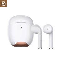 new youpin true wireless earphone intelligent noise reduction handsfree hi fi stereo sport gaming hot sales bluetooth earbuds
