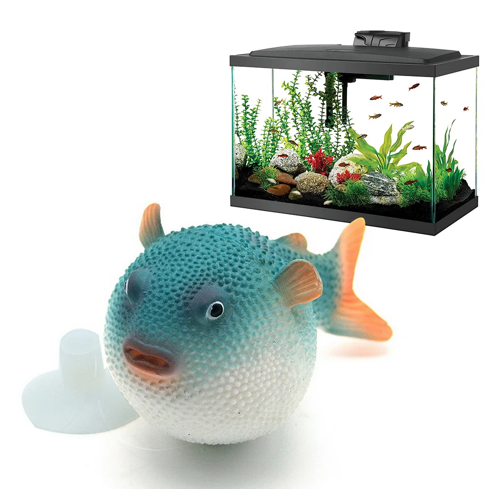 

Tank Puffer Fake Aquarium Decoration Toy Decorations Simulation Simulated Goldfish Artificial Stuffed Animal Eel Plush Rubber