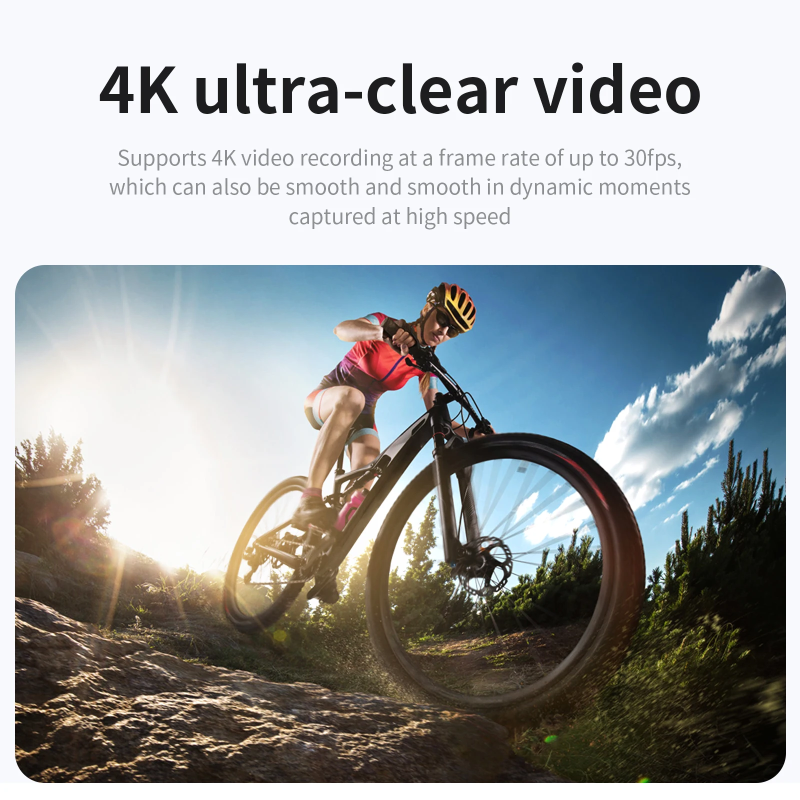 Tanie AXNEN Mini V8 Kamera Akcji 4K60FPS EIS Wideo WiFi Podwodne 10M Wodoodporne Kamery 4K Kamera Sportowa Do Nurkowania Kask Motocyklowy