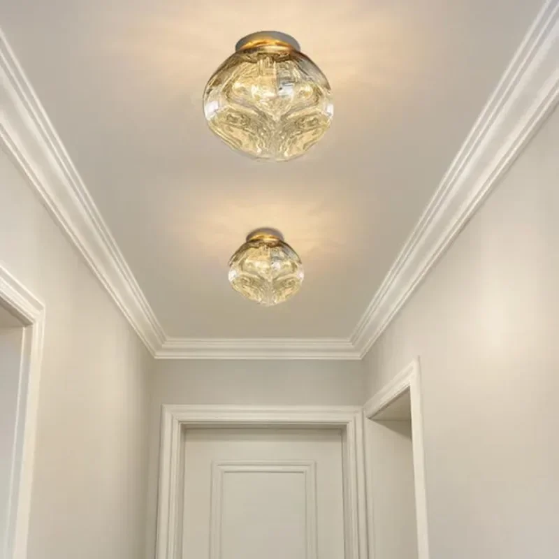 Настенный светильник Lava в скандинавском стиле стеклянная настенная лампа для