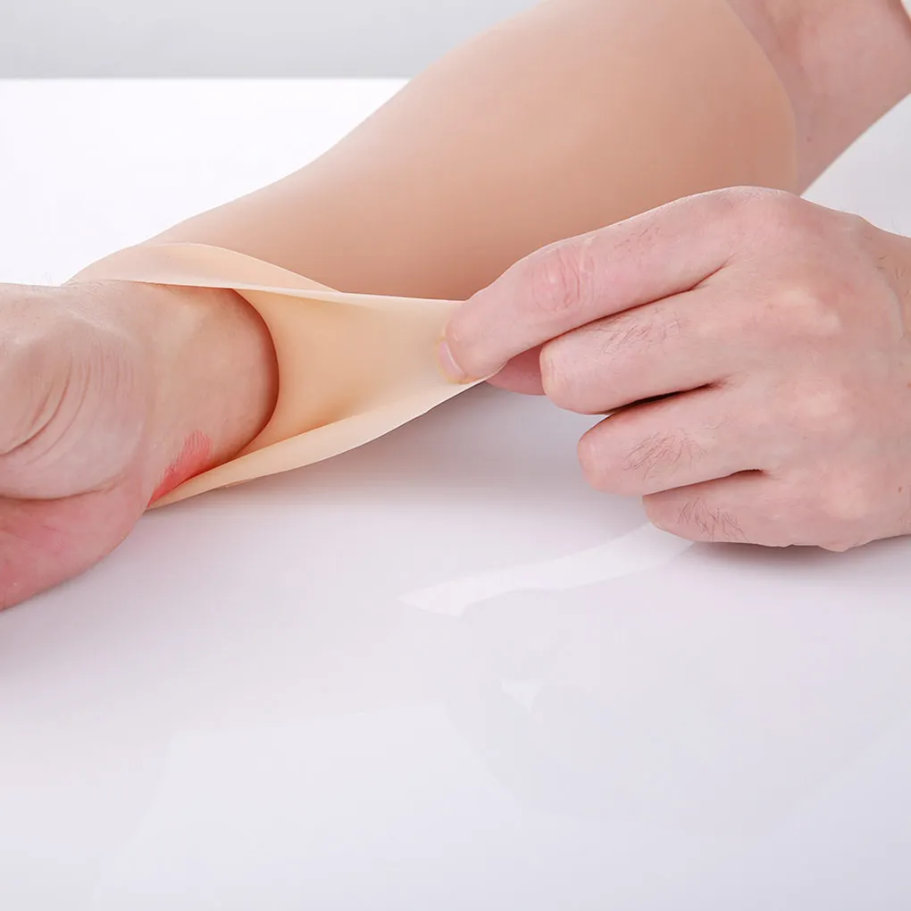 

Silicone Calf Sleeve Washable Adjusting Elastic Unisex Scars Body Art Birthmark Leg Arm Wrapping Beauty Supplies S
