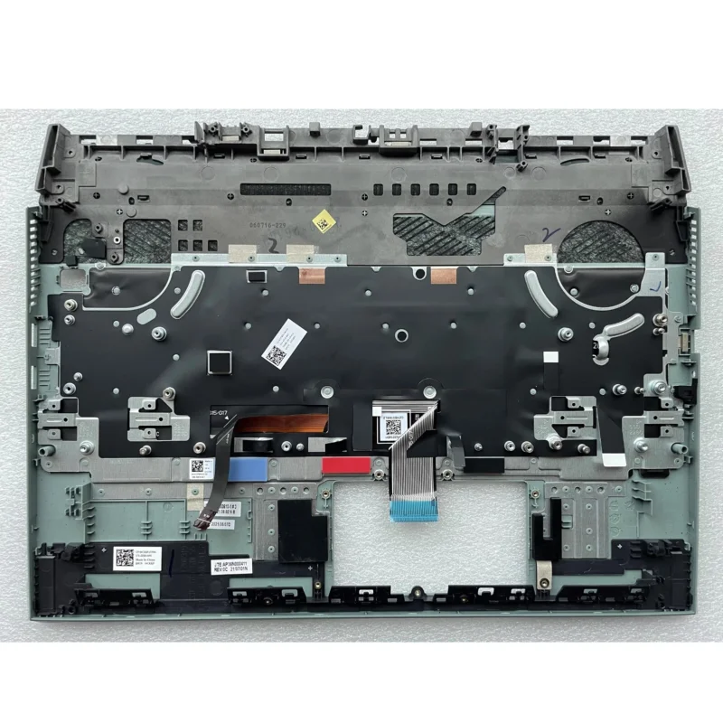 WYORESY Новый верхний чехол с упором для рук клавиатура RGB-подсветкой в США Dell G15 5510 5511