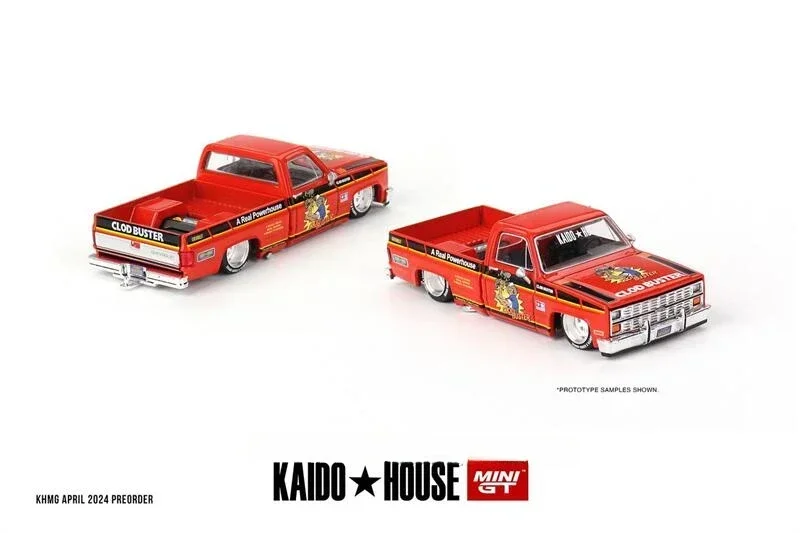 Kaido House x MINI GT 1:64 Литая под давлением модель автомобиля TAMIYA CLOD BUSTER