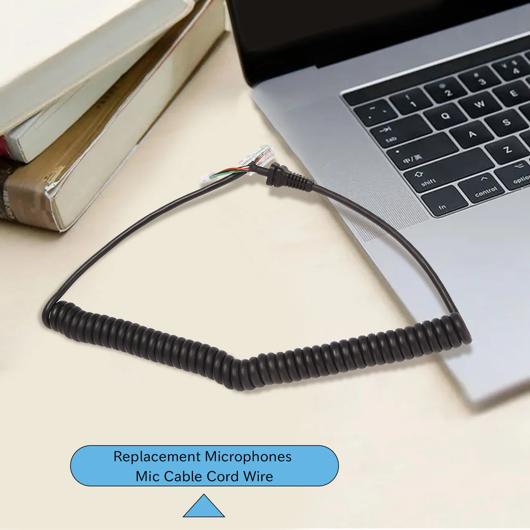 Сменные микрофоны микрофонный кабель шнур провод для Yaesu MH-48A6J FT-7800 FT-8800 FT-8900