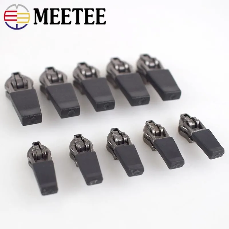 20 шт. Meetee 3 #5 # защита от нагрузки водонепроницаемая головка-слайдер на молнии