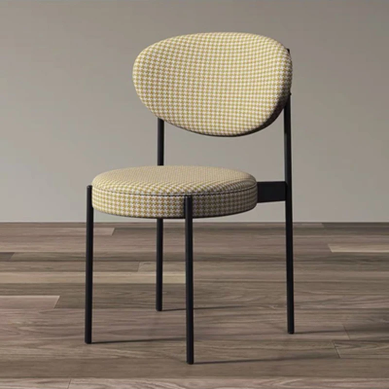 

Balcony Events Dining Chairs Iron Loft Fashionable Modern Bedroom Dining Chairs Minimalist Modern Computer Sandalye Furniture