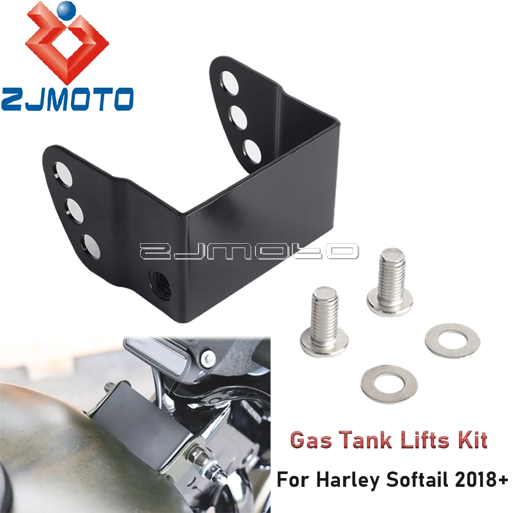 

Комплект подъемников для мотоцикла Harley Softail FXST FXBB 114 FXBBS 2018-2023, культовые подъемники для бензобака 35-55 мм с регулируемой высотой