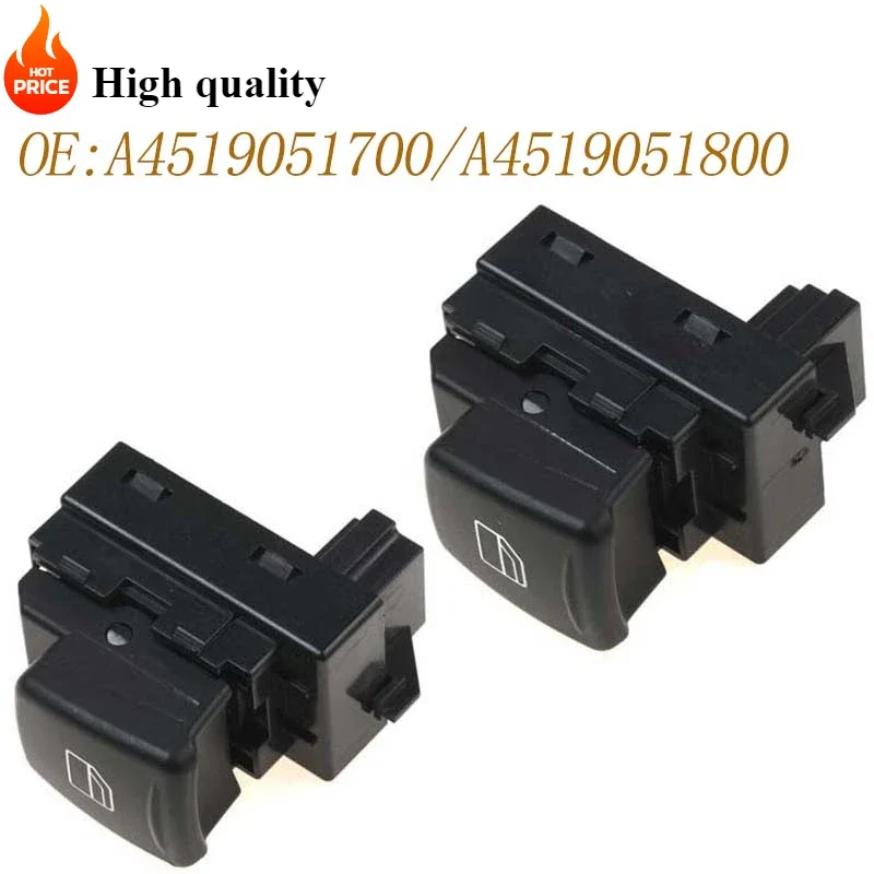 Кнопка переключателя стеклоподъемника A4519051700 A4519051800 для Mercedes-Benz Smart 451 Two Cabrio 2007-2019