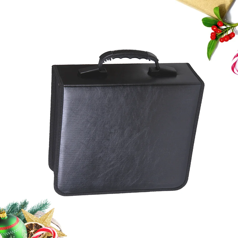

1PC Storage Bag Large Capacity PU Leather Clip Organizer Case Holder Storage Pouch for Car