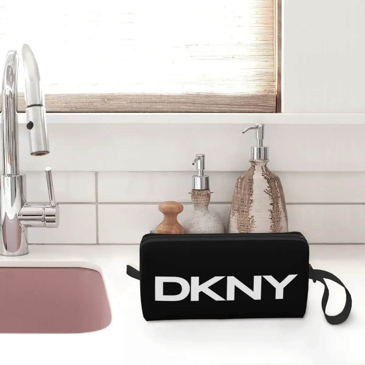 Косметички DKNYS вместительная косметичка модная дорожная сумка для фотографий