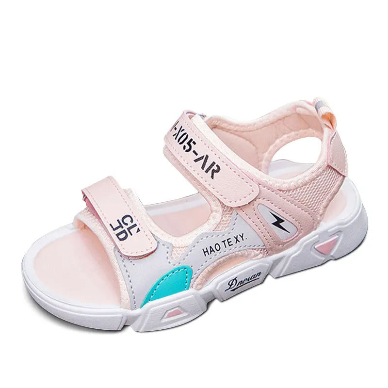 Enlarge Girls Sandals Kid Girls Shoes Summer Children Sandals Pink Kid Shoes for Girl Soft Bottom Kid Sandals Shoes Girls 2 To 8 Years