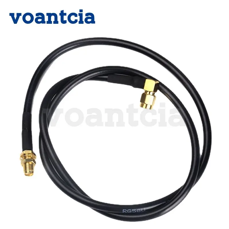 

60/100 см антенный Удлинительный кабель RG58 SMA Мужской-Женский радиокоаксиальный кабель для Baofeng UV-5R UV-82 UV-9R рация
