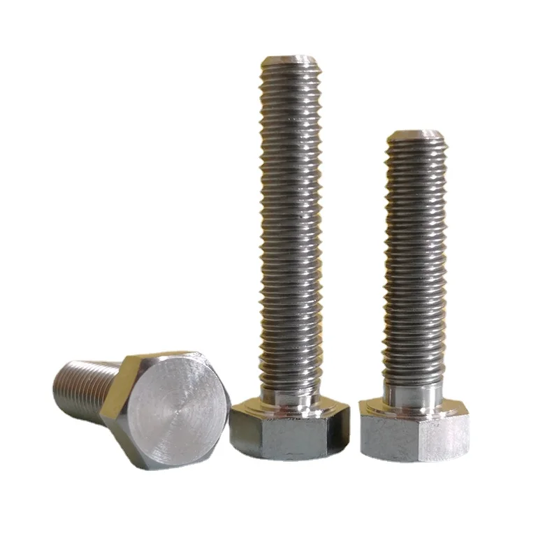 

M1.6 M2 M3 M4 M5 M6 M8 M10 x 6-55mm TC4 GR5 Titanium Alloy Hex Head Bolt Screw Bicycle Motorcycle