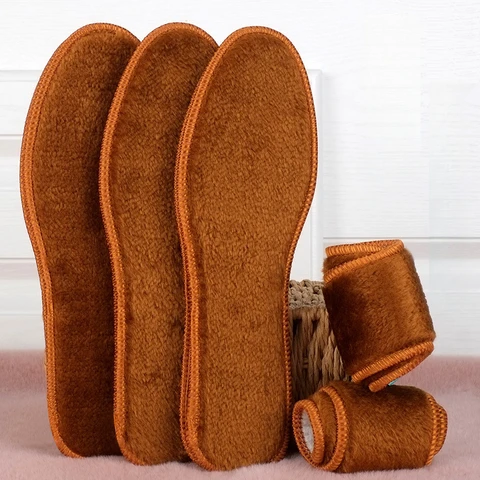 Spole calda peluche per le scarpe addensare stivali da neve shole insert termico inserzione invernale sports che corre uomo uomo cuscinetti da riscaldamento
