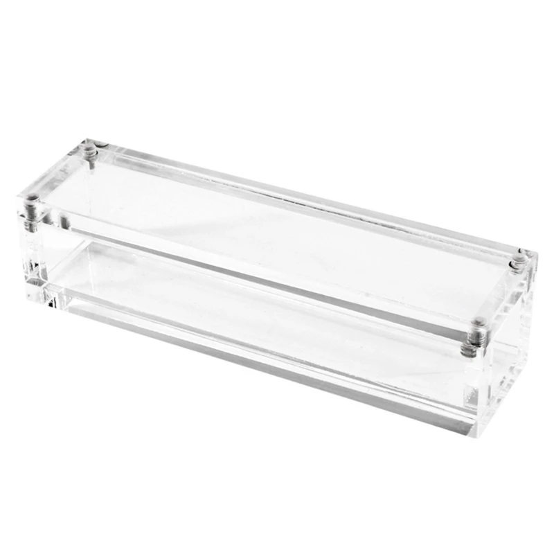 

2022 New Acrylic Rectangle Dice Storage Box Board Game Dice Storage Tray Dice Holder Box Key Wallet Coin Tray Desktop Storage