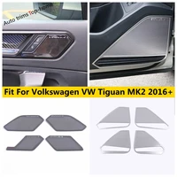 door speaker handle bowl loudspeaker sound frame cover trim car accessories interior for volkswagen vw tiguan mk2 2016 2022