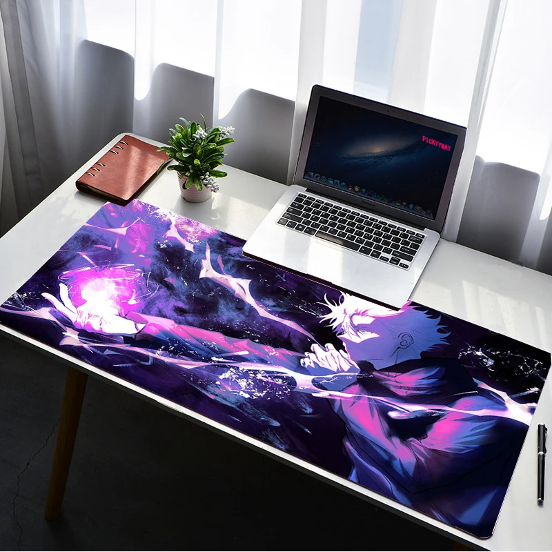 

Jujutsu Kaisen Table Mats Personalized Fabric Mouse Pad Office Carpet Desk Pad Mouse Mat Mousepad Rubber Mat for Computer Table