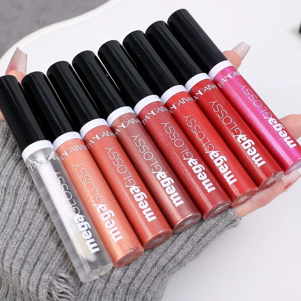 8 цветов Алмазный перламутровый блеск для губ водостойкий сияющий Мерцающая