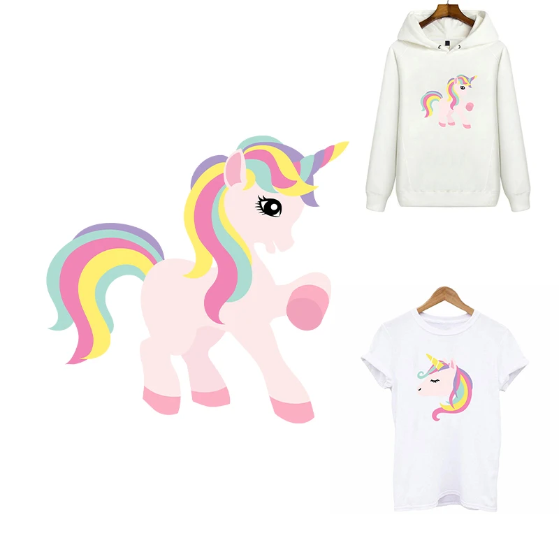 

Термонаклейки на одежду, единорог, для детей