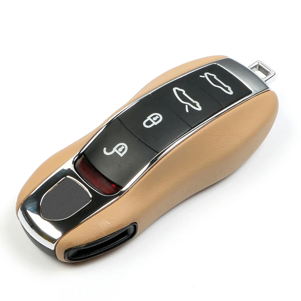 Кожаный Автомобильный чехол для Porsche Cayman Cayenne Macan Boxster 911 9ya 971