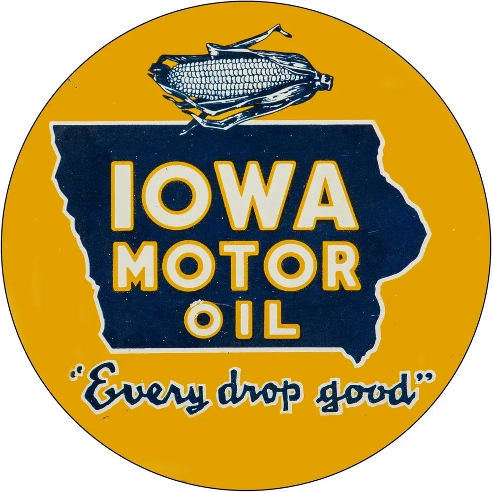 

Автомобильная наклейка, моторное масло, газ, винтажная ретро круглая наклейка, декоративные аксессуары, водостойкая солнцезащитная виниловая наклейка