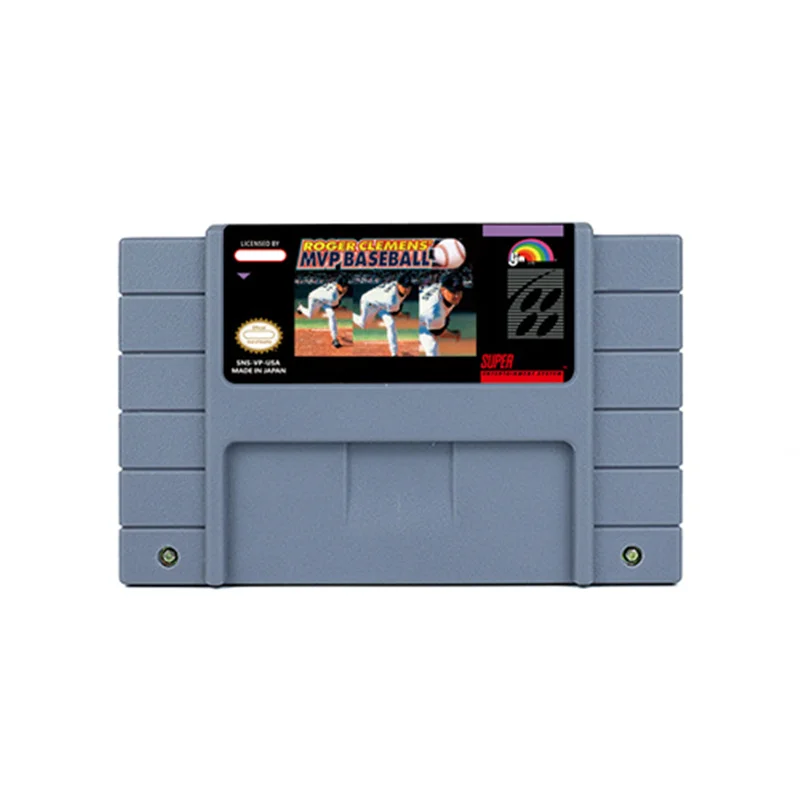 

Бейсбольная экшн-игра Роджера клеменса МВП для SNES 16 бит
