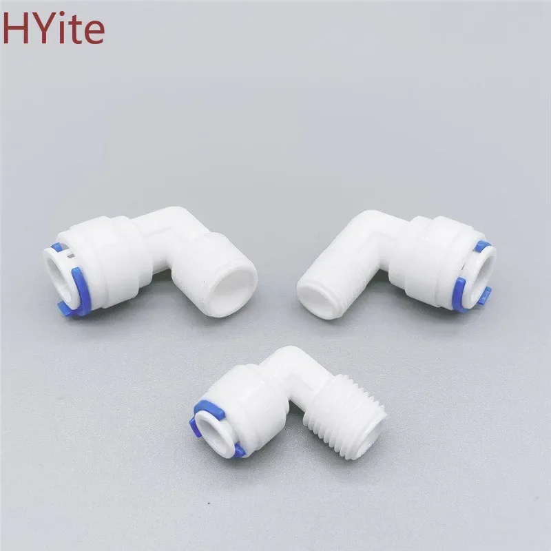 

Колено RO для воды, быстроразъемный фитинг, шланг с наружным диаметром 1/4 дюйма, 3/8 дюйма, 1/2 дюйма, BSP, штекер, система обратного осмоса, пластиковый соединитель для труб