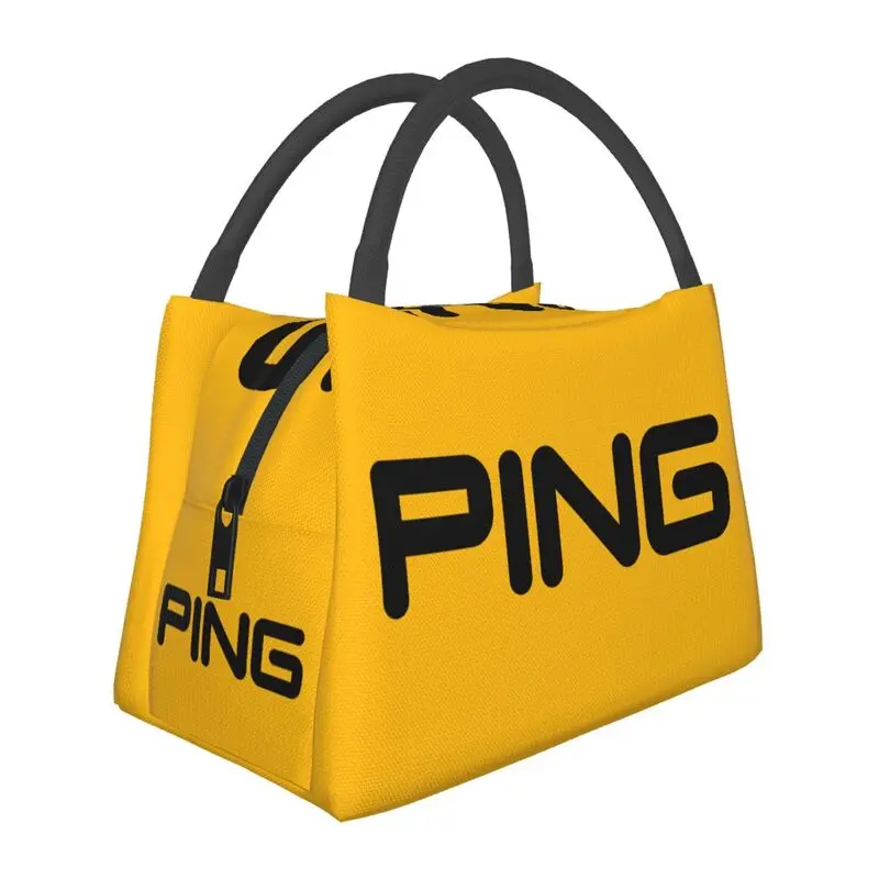 

Логотип гольф изолированная сумка для ланча для открытого пикника, портативная охлаждающая Термосумка для ланча для женщин