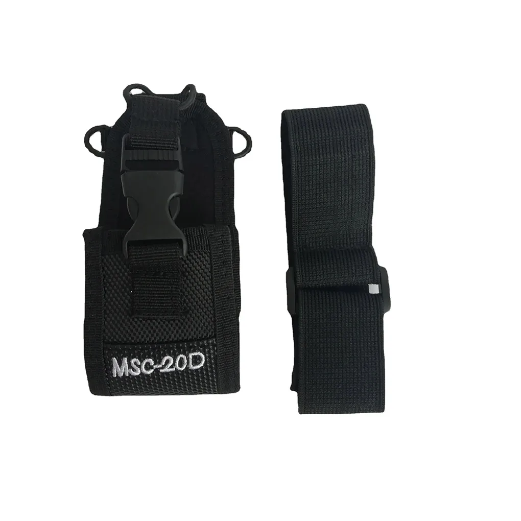 

MSC-20D нейлоновая сумка, износостойкие регулируемые держатели для хранения, внутренняя телефонная связь, контейнер, держатель для радио, сумка, сумка для переноски