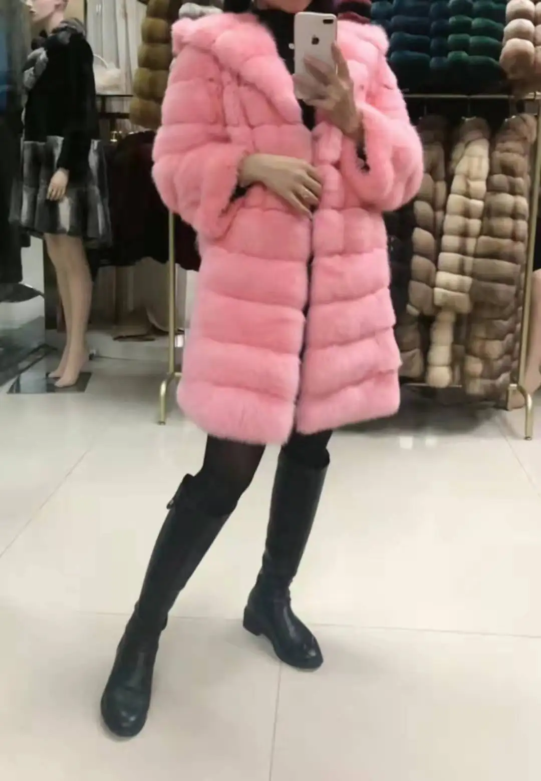 Women mink coats female mink fur coat genuine long fur coat women winter clothing imitation fur coats Oversize 6xl 5xl 7xl