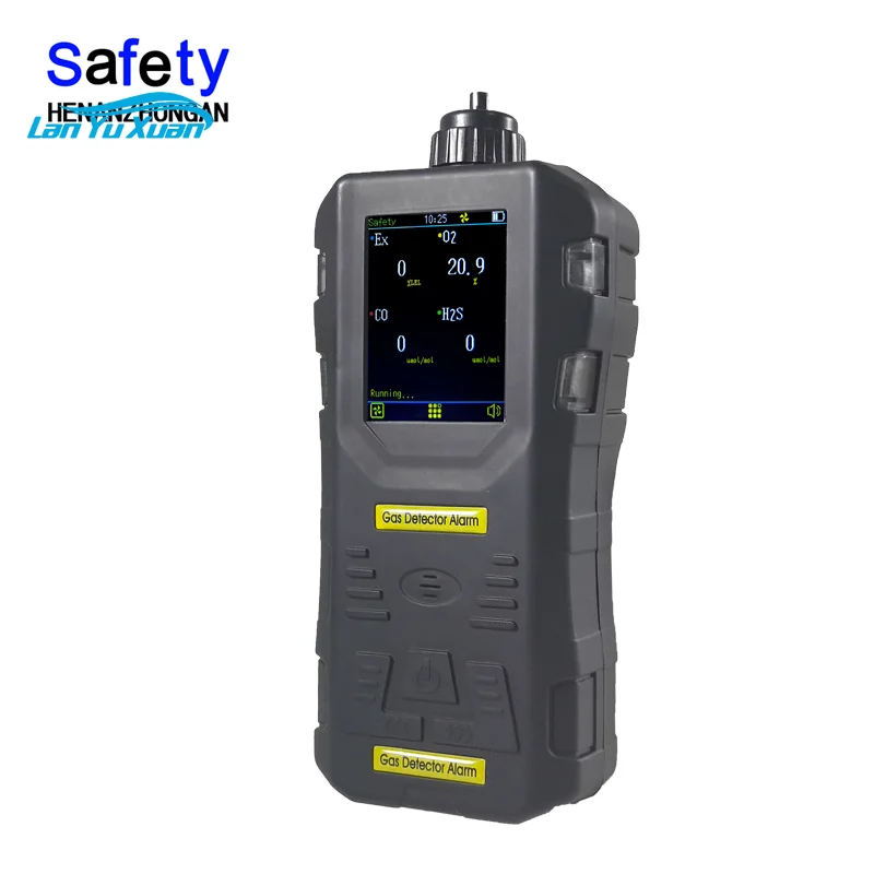 

ATEX RoHS CE FCC approved H2 NOx CO CO2 SO2 VOC automotive air gas analyzer with heat-resistance flue gas probe option S316