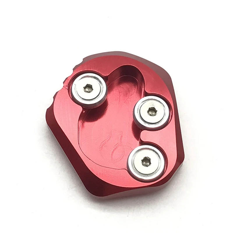 

Motorcycle Kickstand Foot Side Stand Extension Pad Support Plate For YAMAHA YZFR6 YZF-R6 2017-2019