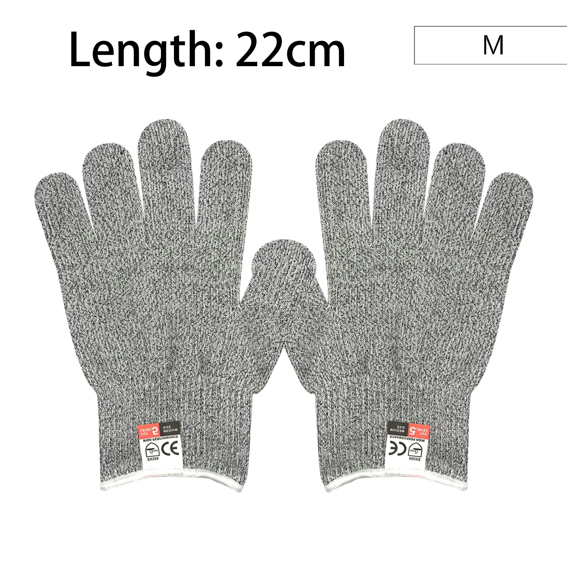 

Перчатки против порезов класса 5, кухонные перчатки для убоя и уничтожения рыбы, HPPE, перчатки для защиты труда с открытыми устрицами, пищевые перчатки