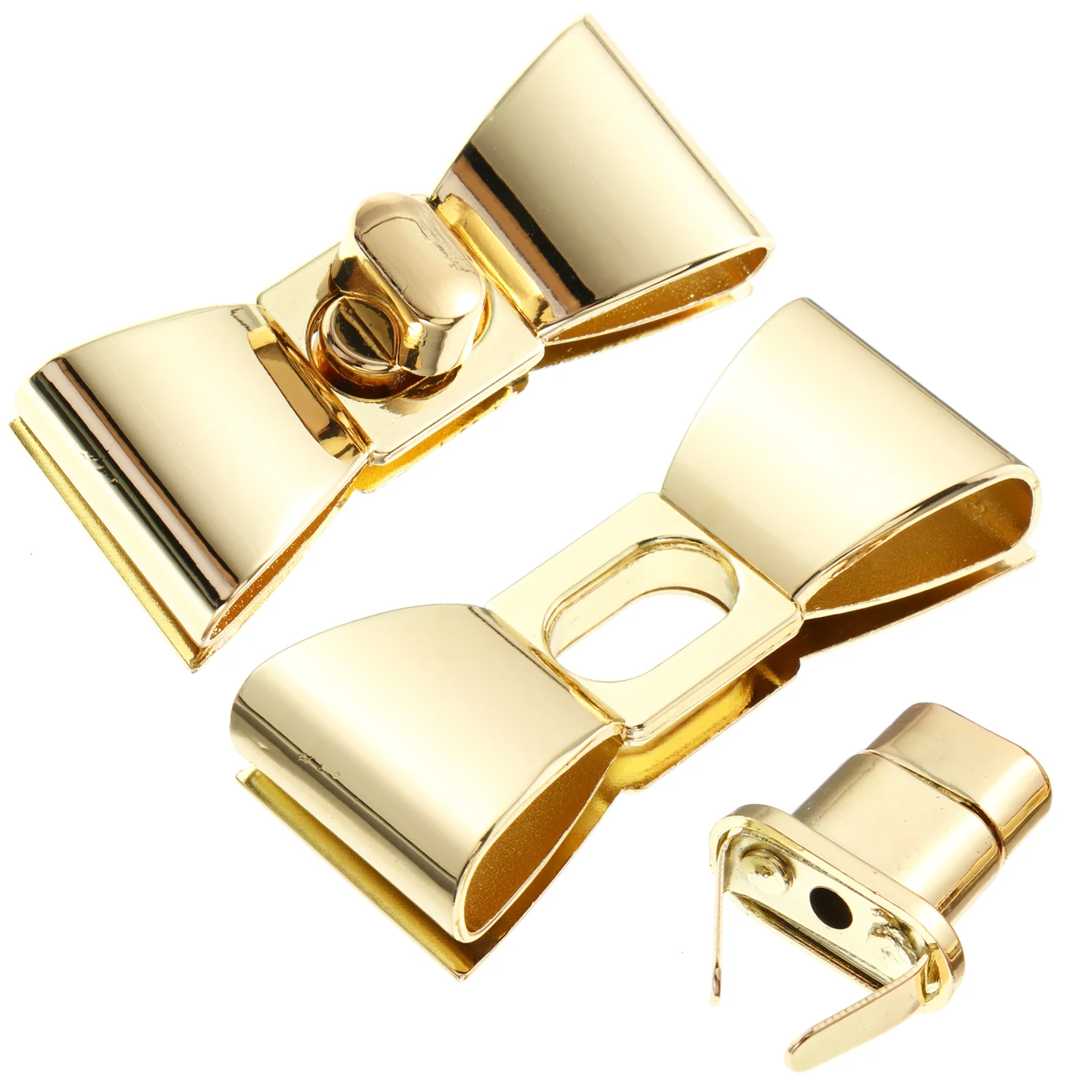 

2pcs Simple Creative Clutches Closures Locks Clutch for Handbag Purse Bag