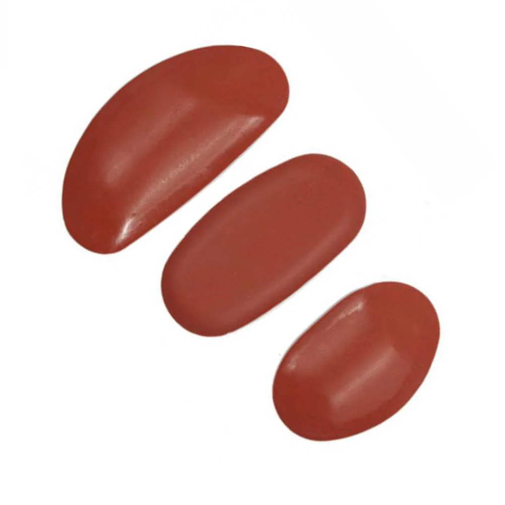 

3pcs Pottery Clay Ribs Pottery Rib Ceramic Potter Rib for Pottery Clay Artists Modeling Accessories Claret