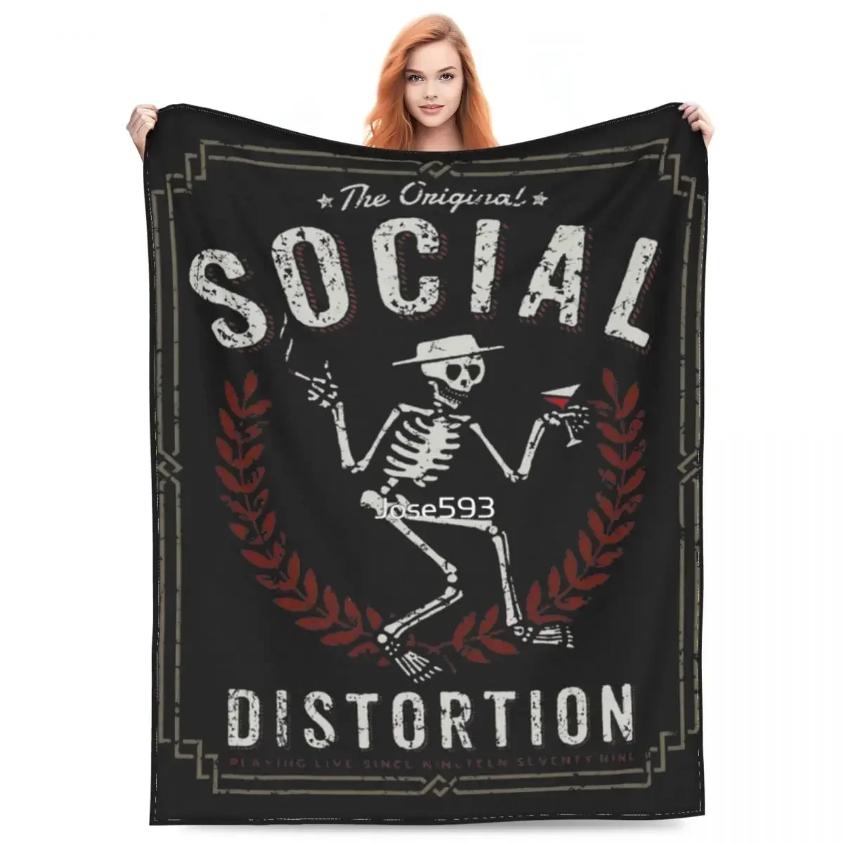 Коврик из микрофлиса с принтом