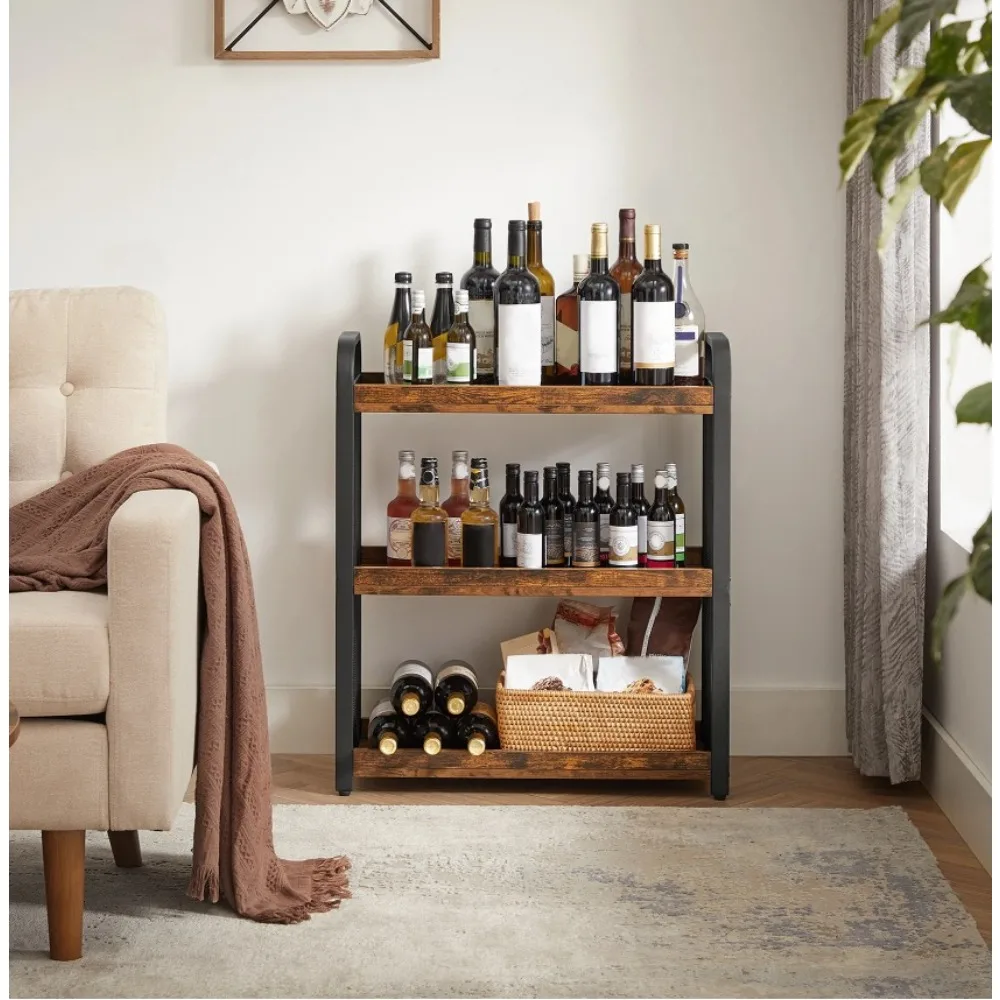 

Rolling Cart,Can Be Used in Kitchen, Living Room, Warehouse, Etc.