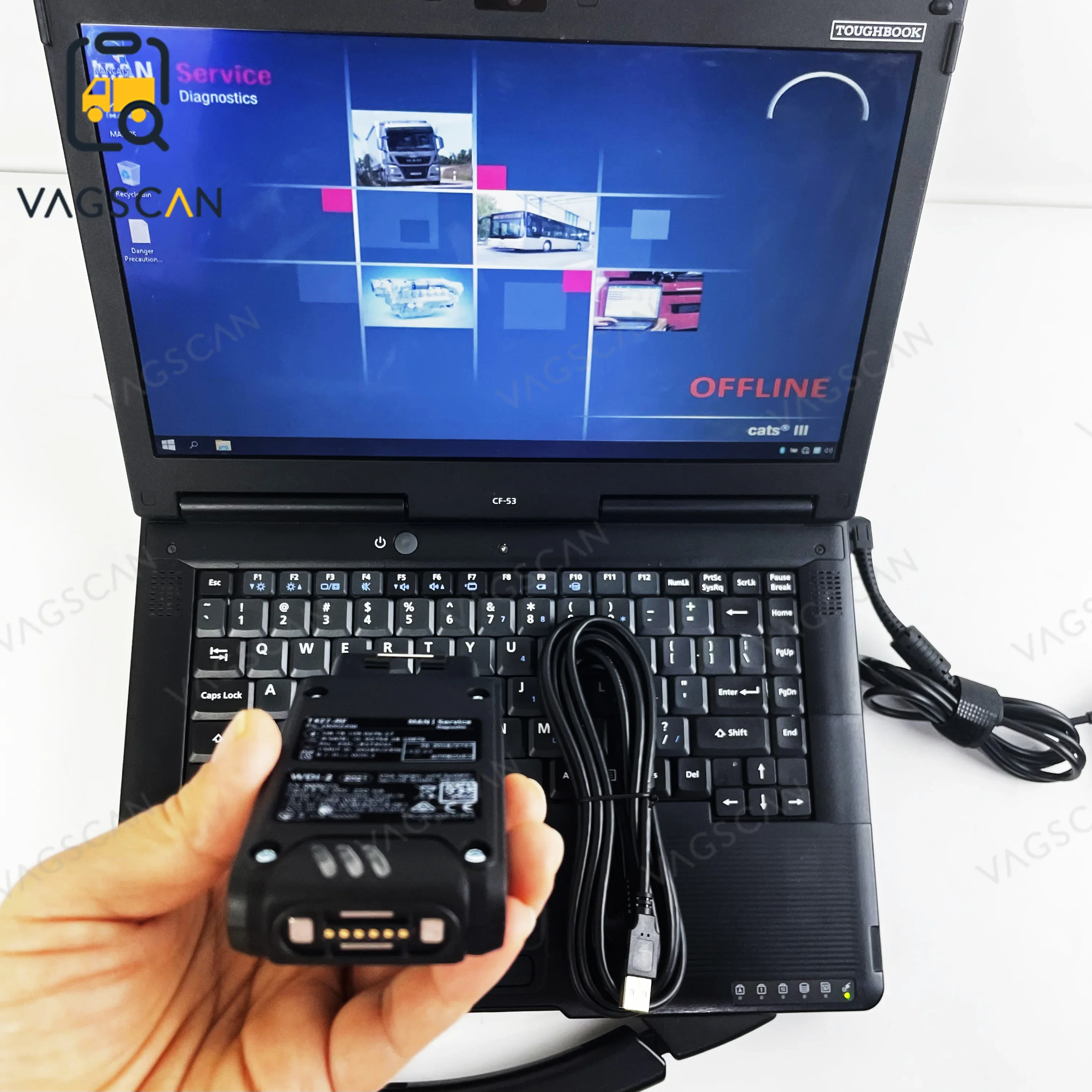 Для M-A-N T427 ДИАГНОСТИЧЕСКИЙ ИНСТРУМЕНТ ГРУЗОВИК ИНТЕРФЕЙС Устройство для