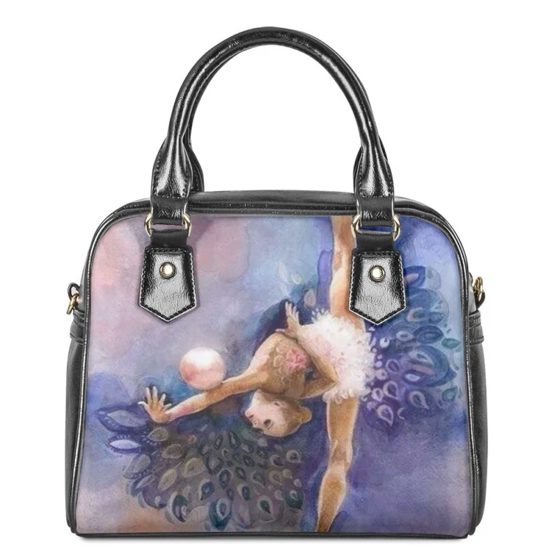 

Женская сумка-мессенджер twoheart sgirl, изящный гимнастический дизайн, вместительная сумка через плечо, портативная дамская сумочка